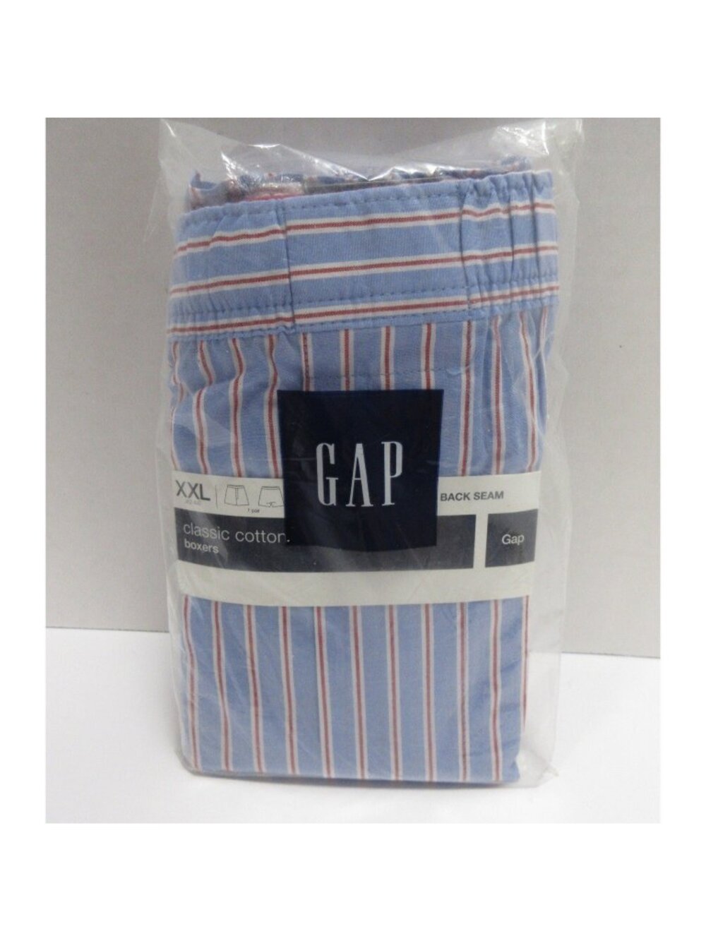 Gap Underwear XXL Boxer Striped Classic Cotton Preppy Y2K Deadstock NEW